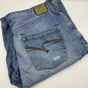 Paco Jeans Denim Shorts Mens 40 Blue High Waist 5-Pocket Regular Fit Stretch‎
